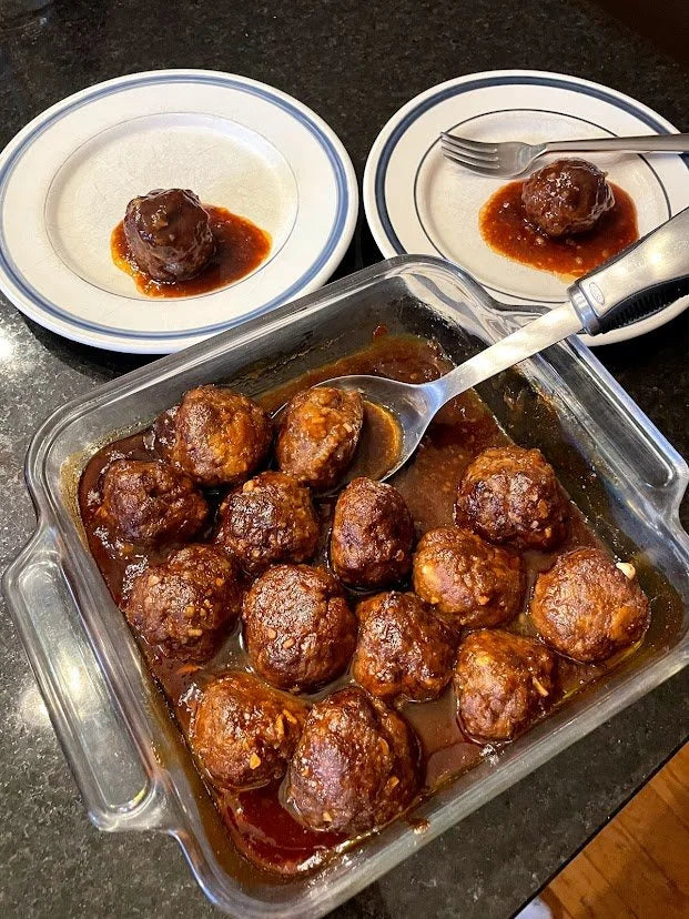 Mozzarella Meatballs (Make Ahead & Freeze)