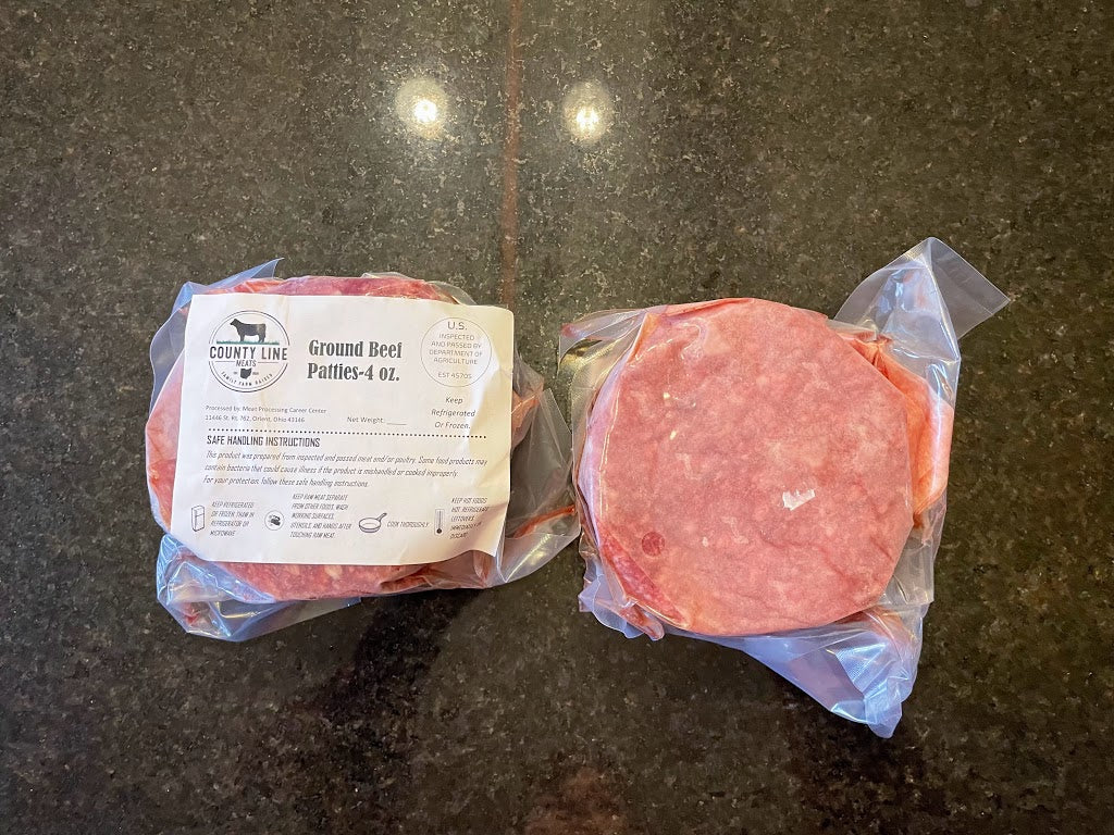 Ground Beef Patties 4oz