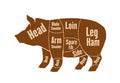Pork cuts from a County Line Meats pork share